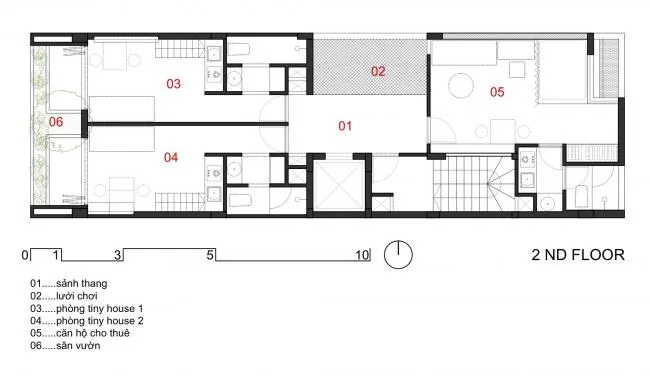 BIM Architecture | Vertical Flower Garden Room Smiling in the Wind/H2