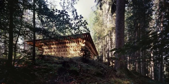 BIM Architecture | Meditation Sanctuary in the Fir Forest/Kengo Kuma Architecture Urban Design Firm