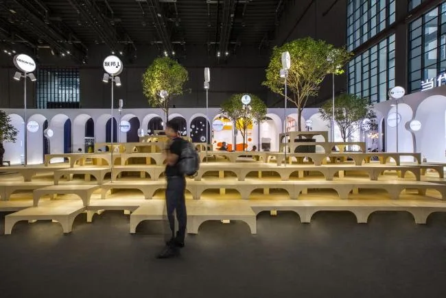 BIM Architecture | Creative Natural Space Composed of Furniture -2018 DDS Exhibition/TOWO Meeting Design