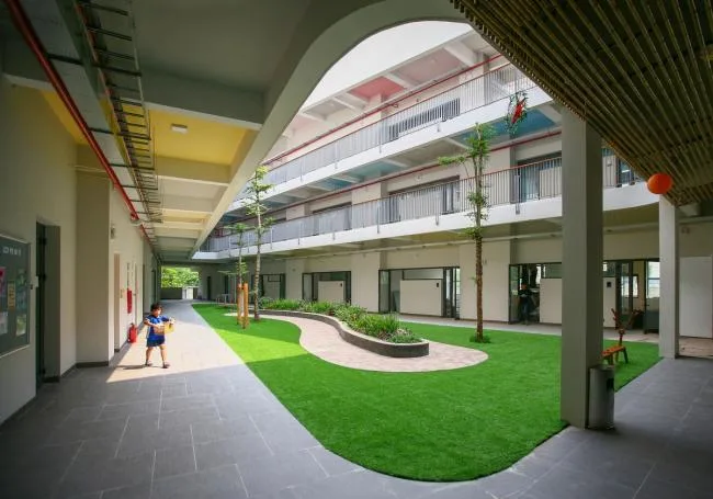 BIM Architecture | Dynamic Green Dream Campus: Ecological Line School/1+1>2 Architects