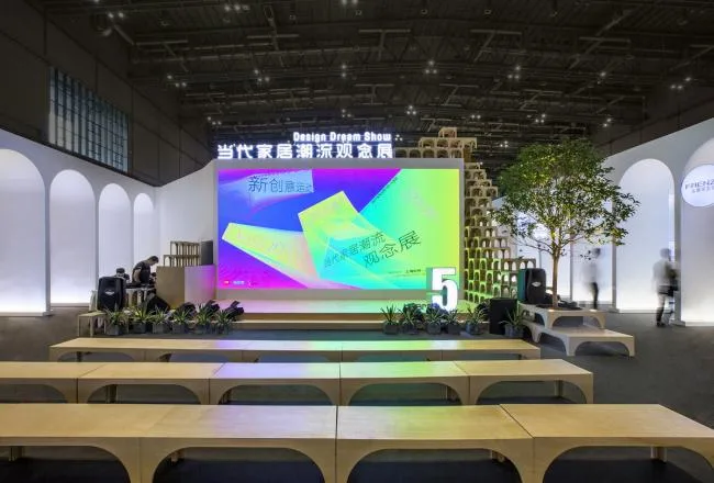 BIM Architecture | Creative Natural Space Composed of Furniture -2018 DDS Exhibition/TOWO Meeting Design