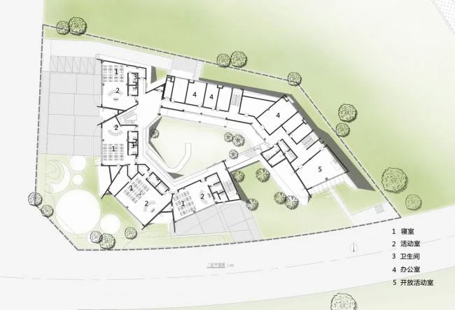 BIM Architecture | Occasion, Geometry, Nature - Chengdu Vanke Park Legendary Kindergarten/Chengzhi Design