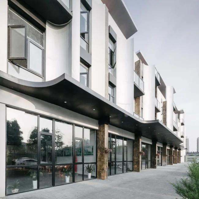 BIM Architecture | Plain Porcelain Tiles, Curve Drawing, Shanghai Shenyao Art Center (Phase I)/Liu Yuyang Architecture Firm