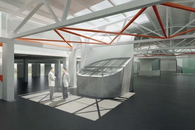 BIM Architecture | Plain Porcelain Tiles, Curve Drawing, Shanghai Shenyao Art Center (Phase I)/Liu Yuyang Architecture Firm