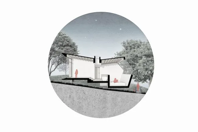 BIM Architecture | Viewing Under the Yangmei Tree - Star Cube/China Academy of Art Landscape Architecture Design Research Institute