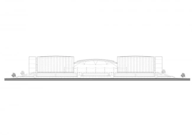 BIM Architecture | Zhejiang International Union College (Haining International Campus) Comprehensive Gymnasium/Zhejiang Architecture Design and Research Institute