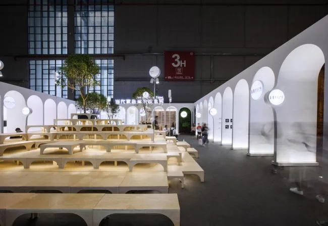 BIM Architecture | Creative Natural Space Composed of Furniture -2018 DDS Exhibition/TOWO Meeting Design