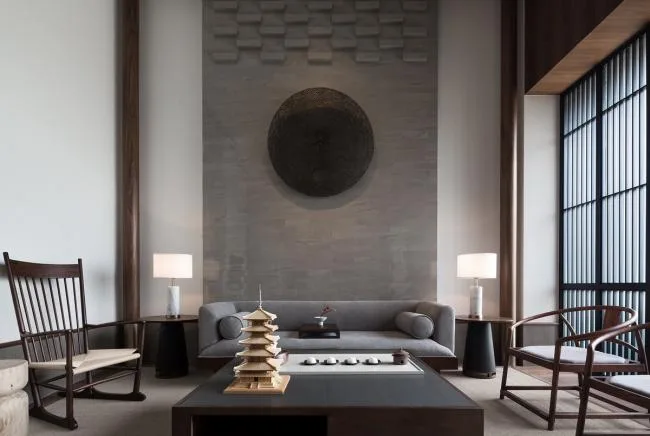BIM architecture | Ancient and quiet Tang style space: Sui Leng San You/Modern and Ancient Phoenix Space Planning Agency