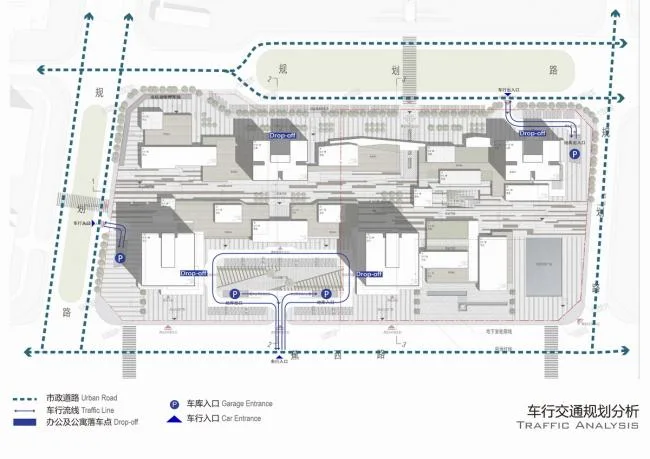 BIM Architecture | Courtyard in the City - Guangzhou Nansha Jinmao Bay Complex/Botao Design