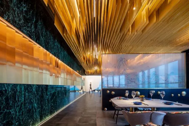 BIM Architecture | RSAA/Zhuang Ziyu Studio's New Work: "Cloud Banquet" Cloud Top 57 Restaurant