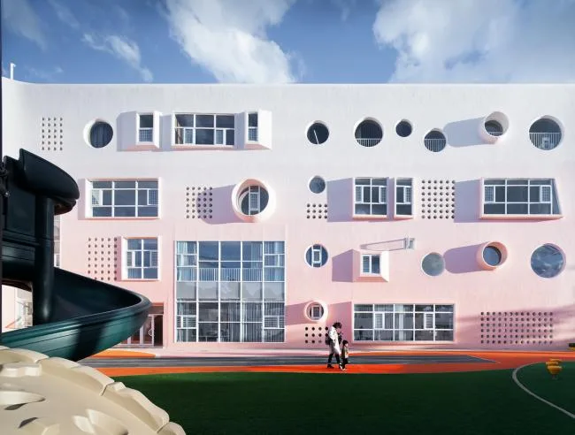 BIM Architecture | A Touchable Utopia, a Realizable Fantasy Country - Candy Fantasy Garden/Xi'an Dika Kindergarten Design Center