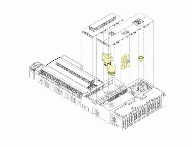 BIM Architecture | Plain Porcelain Tiles, Curve Drawing, Shanghai Shenyao Art Center (Phase I)/Liu Yuyang Architecture Firm