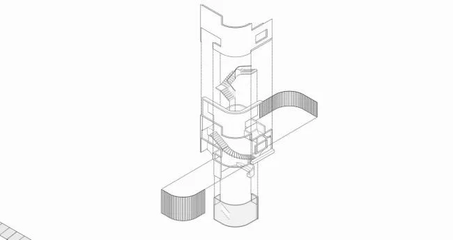 BIM Architecture | Plain Porcelain Tiles, Curve Drawing, Shanghai Shenyao Art Center (Phase I)/Liu Yuyang Architecture Firm