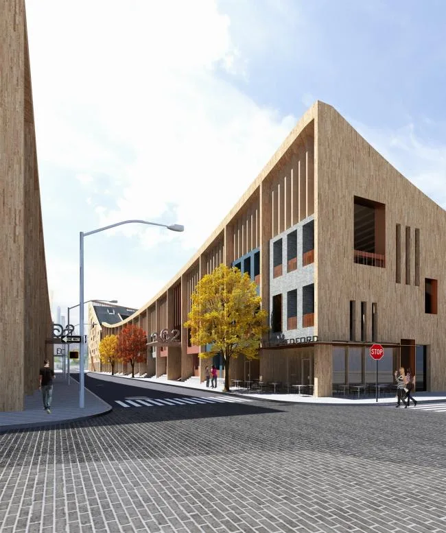 BIM Architecture | Rooftop Stadium in Urban Communities/Li Yueqi