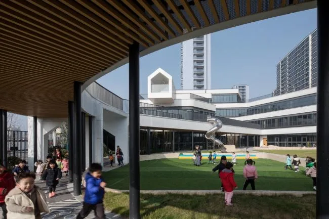 BIM Architecture | Floating Paradise - Hangzhou Inspur Kindergarten/GLA Architectural Design