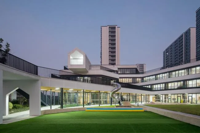 BIM Architecture | Floating Paradise - Hangzhou Inspur Kindergarten/GLA Architectural Design