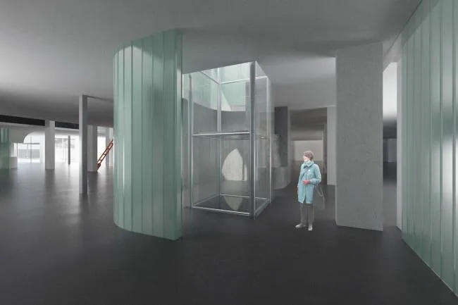 BIM Architecture | Plain Porcelain Tiles, Curve Drawing, Shanghai Shenyao Art Center (Phase I)/Liu Yuyang Architecture Firm