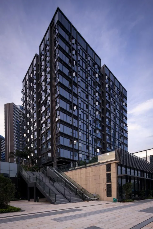 BIM Architecture | Courtyard in the City - Guangzhou Nansha Jinmao Bay Complex/Botao Design