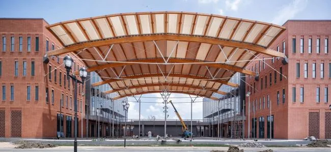 BIM Architecture | Zhejiang International Union College (Haining International Campus) Comprehensive Gymnasium/Zhejiang Architecture Design and Research Institute