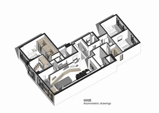 BIM Architecture | [Wall] Homestead Shanghai/Standing Wood Design Seminar Room
