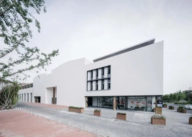 BIM Architecture | Plain Porcelain Tiles, Curve Drawing, Shanghai Shenyao Art Center (Phase I)/Liu Yuyang Architecture Firm