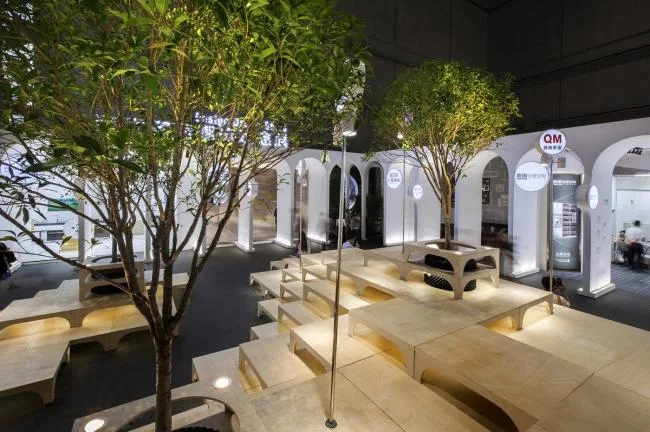 BIM Architecture | Creative Natural Space Composed of Furniture -2018 DDS Exhibition/TOWO Meeting Design