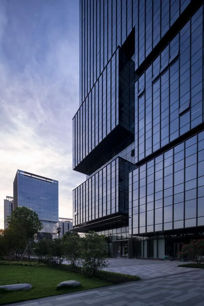 BIM Architecture | Courtyard in the City - Guangzhou Nansha Jinmao Bay Complex/Botao Design