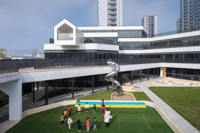 BIM Architecture | Floating Paradise - Hangzhou Inspur Kindergarten/GLA Architectural Design
