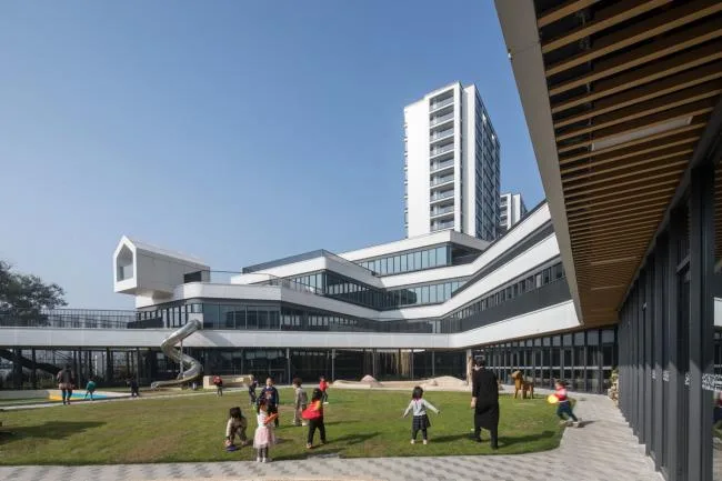 BIM Architecture | Floating Paradise - Hangzhou Inspur Kindergarten/GLA Architectural Design