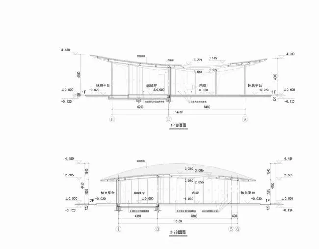BIM Architecture | White Cool Hat on Sand Shore: Anaya Cafe/Odd