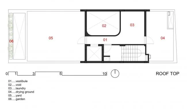 BIM Architecture | Vertical Flower Garden Room Smiling in the Wind/H2