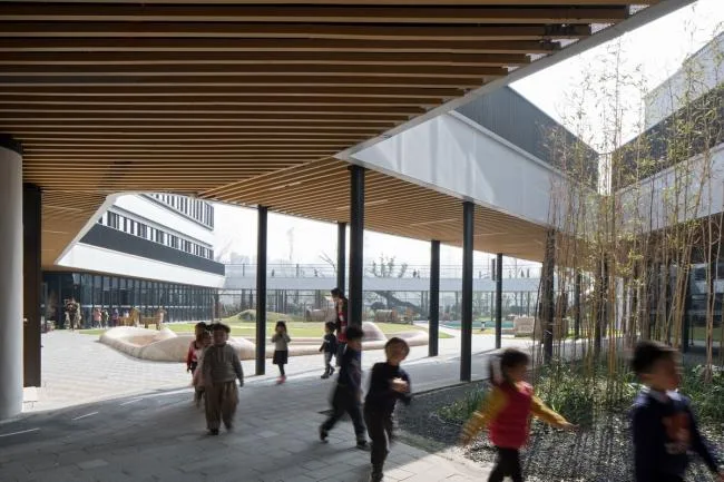 BIM Architecture | Floating Paradise - Hangzhou Inspur Kindergarten/GLA Architectural Design