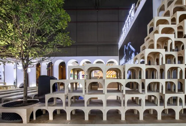 BIM Architecture | Creative Natural Space Composed of Furniture -2018 DDS Exhibition/TOWO Meeting Design