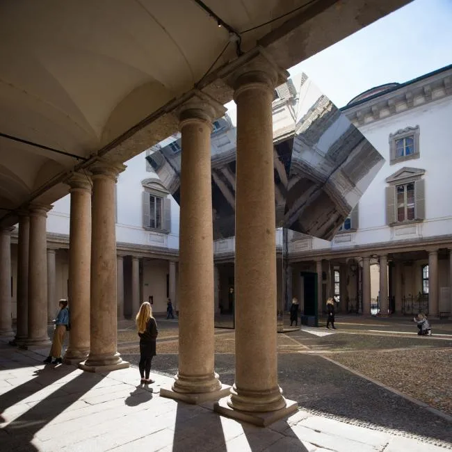 BIM Architecture | Reflection Pavilion, Pandora's Box of Inverted View of the World/Pezo Von Ellrichshausen