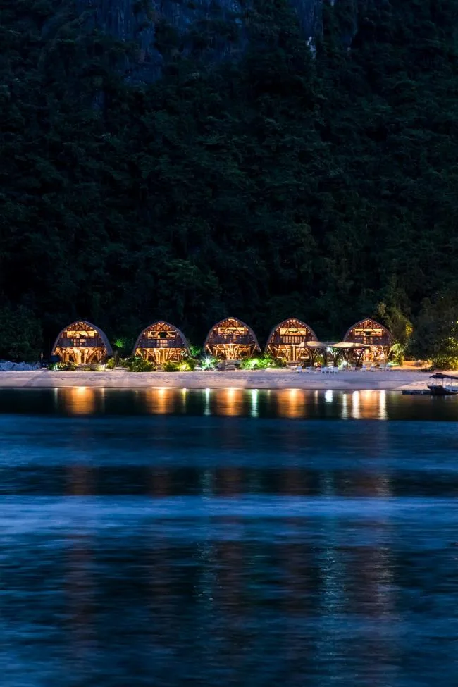 BIM Architecture | Looking at the Sun from a Distance, Sand Shore and Ship Owner, Vietnam Langham Bay Bamboo Resort Hotel/Wu Chongyi Architectural Firm