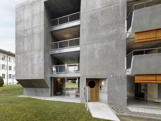 BIM architecture | rugged sense of sophistication, Zurich affordable apartment building/Gus Wüstemann