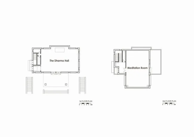 BIM Architecture | Jetavana Zen Monastery, Returning to the Original Energy of Buddhism/Studio GAON