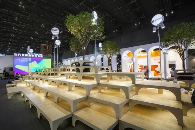 BIM Architecture | Creative Natural Space Composed of Furniture -2018 DDS Exhibition/TOWO Meeting Design