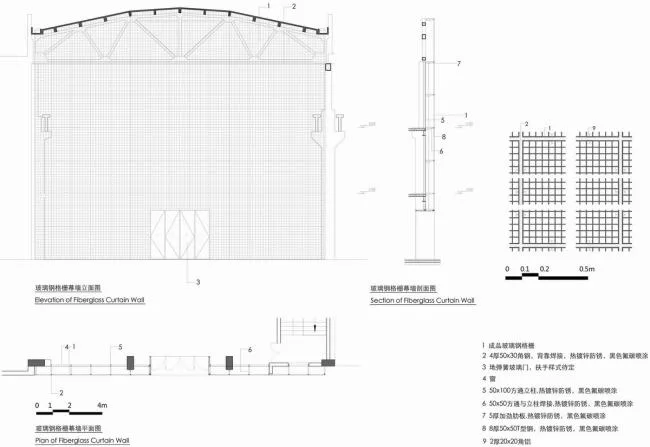 BIM Architecture | Plain Porcelain Tiles, Curve Drawing, Shanghai Shenyao Art Center (Phase I)/Liu Yuyang Architecture Firm