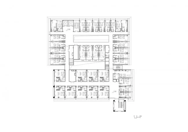 BIM Architecture | Beijing Shougang Construction House Intelligent Selection Muri Hotel "Cangge"/China Academy of Architectural Design&Research Co., Ltd
