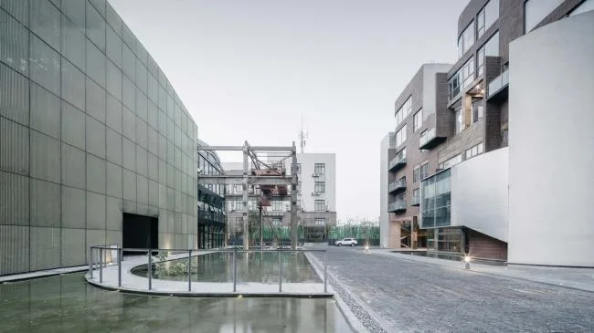 BIM Architecture | Plain Porcelain Tiles, Curve Drawing, Shanghai Shenyao Art Center (Phase I)/Liu Yuyang Architecture Firm