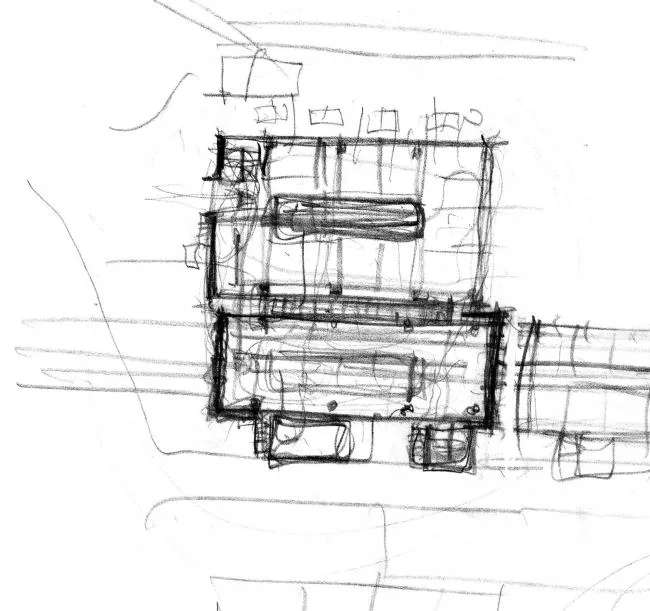 BIM Architecture | Beijing Shougang Construction House Intelligent Selection Muri Hotel "Cangge"/China Academy of Architectural Design&Research Co., Ltd