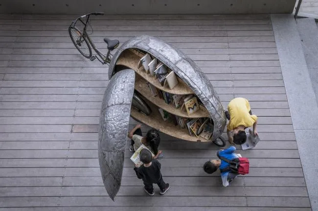 BIM Architecture | Shared Ladybug - Mobile Micro Children's Bookstore/Luo Yujie Studio