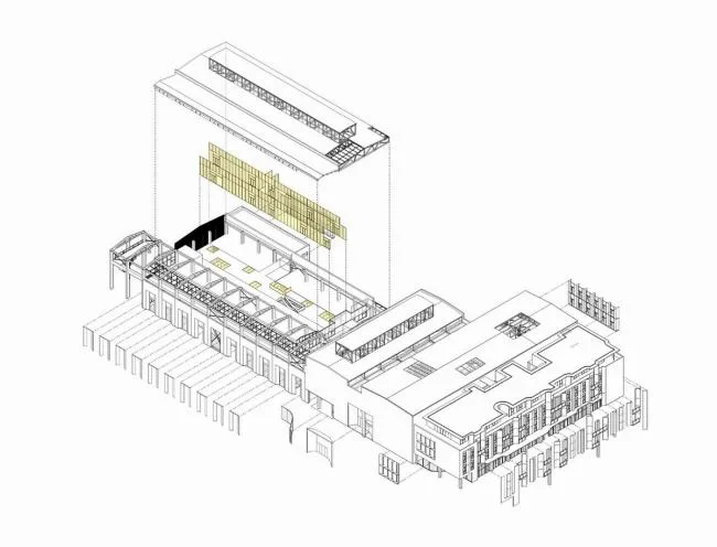 BIM Architecture | Plain Porcelain Tiles, Curve Drawing, Shanghai Shenyao Art Center (Phase I)/Liu Yuyang Architecture Firm