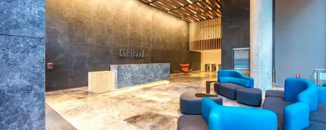 BIM Architecture | CORTEZZA Building, Wood Stone Dialogue with Nature/TERRANUM