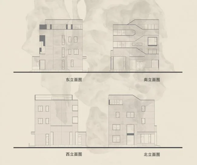 BIM Architecture | Elegant and Delicate, Linglong and Transparent, Private Residence of Ningbo Artist / Shanghai Jifan Architectural Design Firm