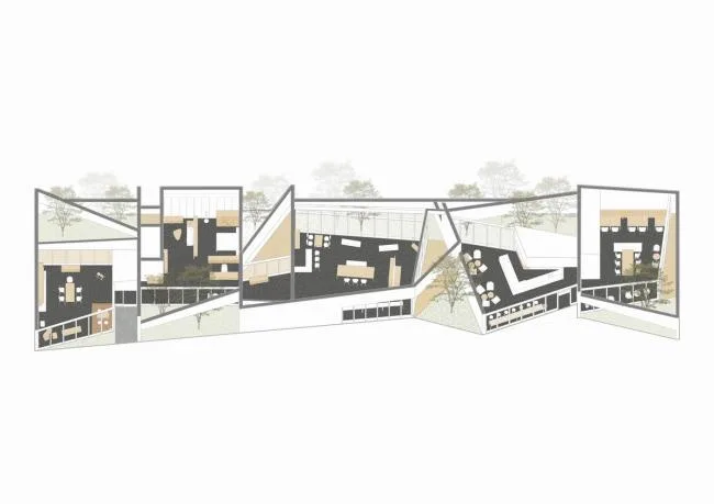 BIM Architecture | Simple and Stylish Lifestyle Aesthetics Museum/Ink Photography Architectural Design Firm