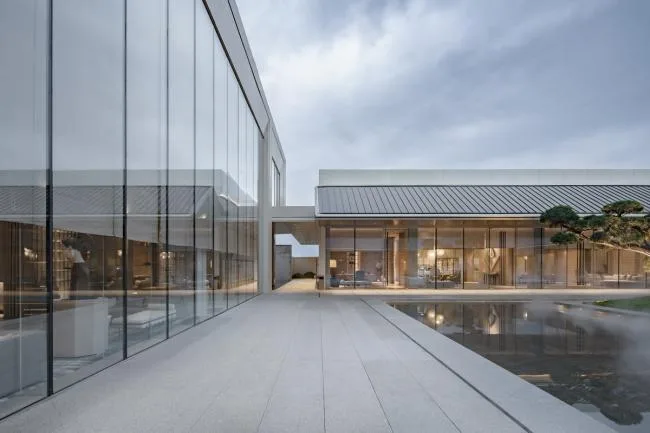 BIM Architecture | Green Pine and Cypress, Mirror Water Courtyard: Chongqing Vanke Emerald Park/Shanghai Riqing Architectural Design