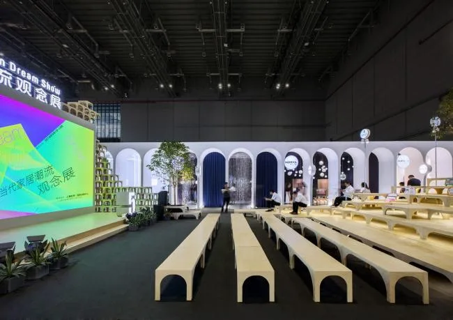 BIM Architecture | Creative Natural Space Composed of Furniture -2018 DDS Exhibition/TOWO Meeting Design