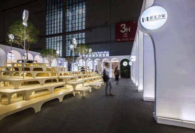 BIM Architecture | Creative Natural Space Composed of Furniture -2018 DDS Exhibition/TOWO Meeting Design